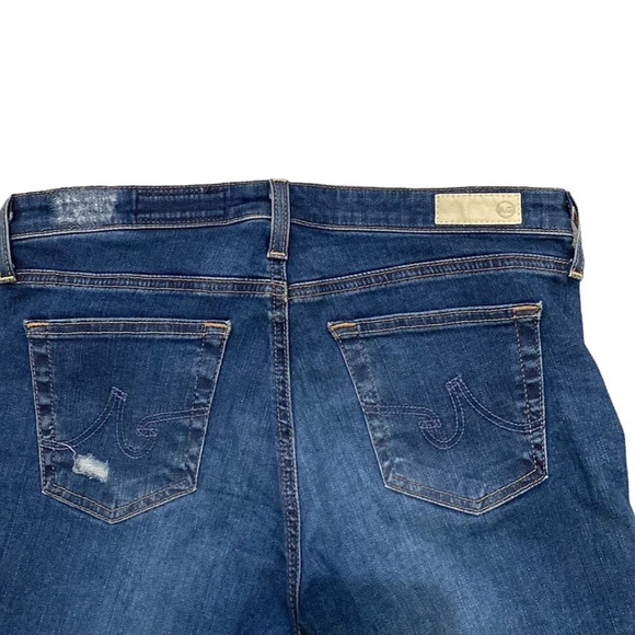 Ag Adriano Goldschmied The Legging Ankle Blue Jeans Size 30 - Picture 4 of 6